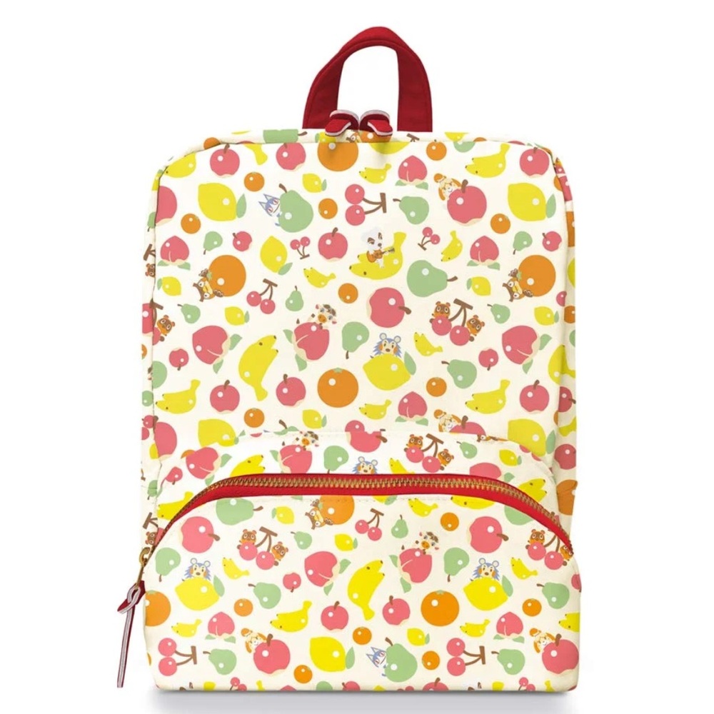 Nintendo Switch Animal Crossing Fruit Pattern Mini Backpack Controller Gear Case